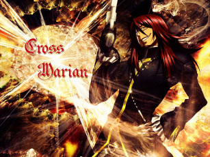 Картинка аниме gray man cross marian генерал