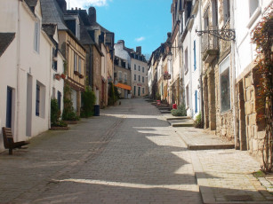 Картинка аuray франция города улицы площади набережные дома улица