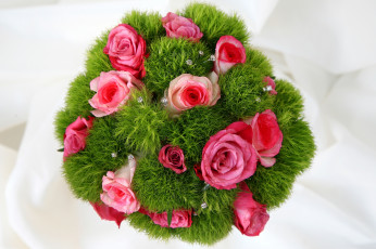 Картинка цветы букеты композиции розы