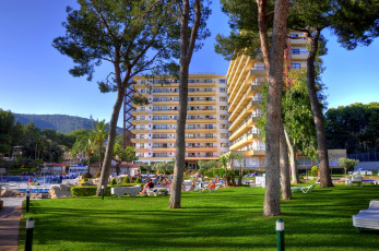 Картинка испания балеарские ва пальма города улицы площади набережные площадь дома