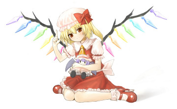 Картинка аниме touhou фландрия скарлет