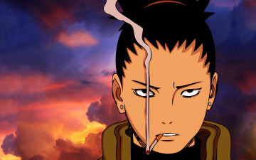 Картинка аниме naruto shikamaru