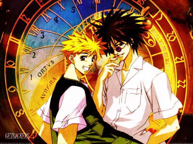 Обои картинки фото аниме, get, backers