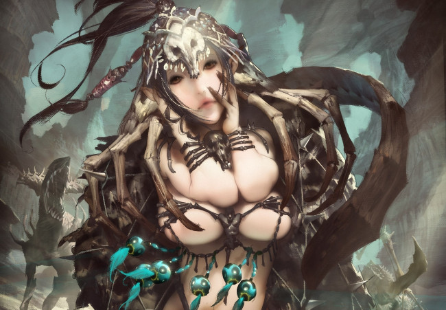 Обои картинки фото фэнтези, существа, девушка