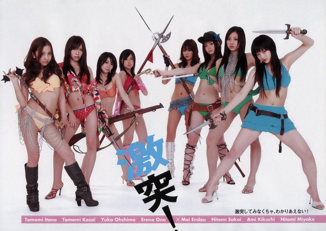 Обои картинки фото музыка, akb, 48, сингапур