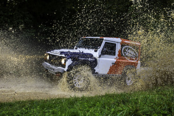 Картинка 2013 land rover defender challenge автомобили