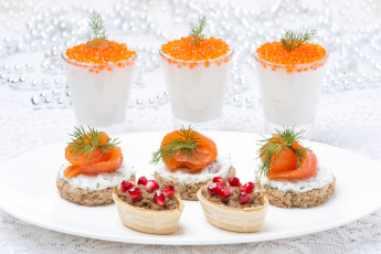 Картинка еда салаты закуски икра паштет