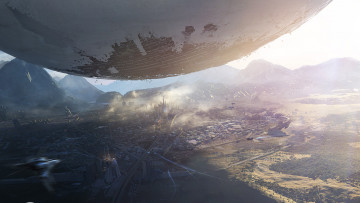Картинка destiny видео игры фантастика