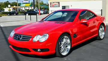 обоя mercedes, sl, автомобили, выставки, уличные, фото, германия, подразделение, daimler, ag, двигатели, легковые, грузовики, автобусы, mercedes-benz