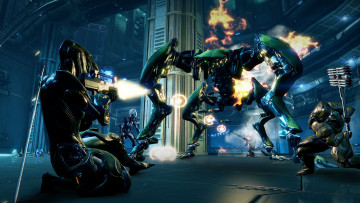 Картинка warframe видео игры фантастика