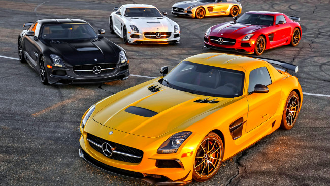 Обои картинки фото mercedes, sls, автомобили, benz, грузовики, автобусы, двигатели, mercedes-benz, германия, подразделение, daimler, ag, легковые