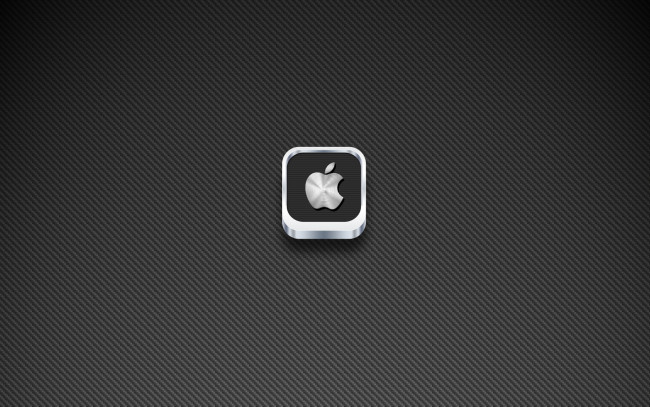 Обои картинки фото компьютеры, apple, логотип, фон
