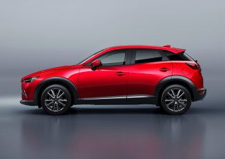 обоя автомобили, mazda, 2015г, красный, jp-spec, cx-3