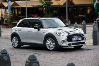 Картинка автомобили mini cooper s 5-door za-spec f56 2014г светлый