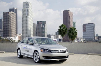 Картинка автомобили volkswagen 2014г светлый passat b7 concept hymotion