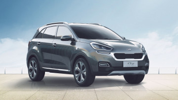 Картинка автомобили kia kx3 concept 2014г серый