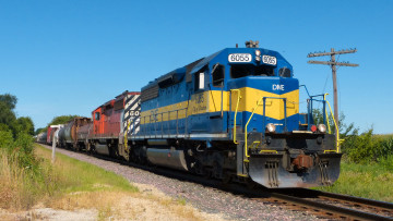 Картинка техника поезда состав локомотив дорога железная