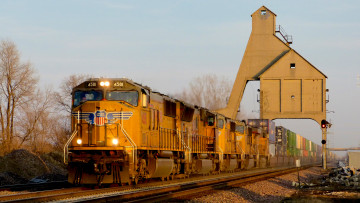 обоя техника, поезда, железная, дорога, локомотив, состав