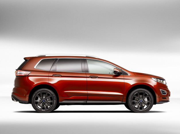 Обои картинки фото автомобили, ford, edge, 2015г, cn-spec