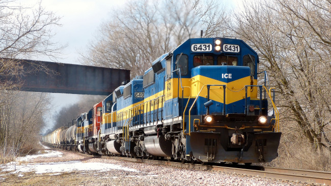 Обои картинки фото техника, поезда, локомотив, состав, дорога, железная