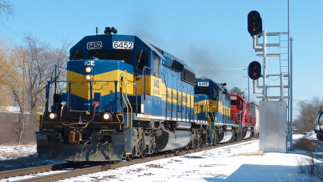 Обои картинки фото техника, поезда, состав, локомотив, дорога, железная