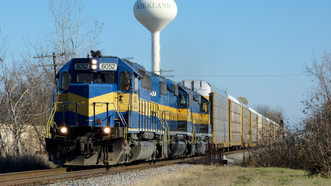 Обои картинки фото техника, поезда, железная, дорога, локомотив, состав