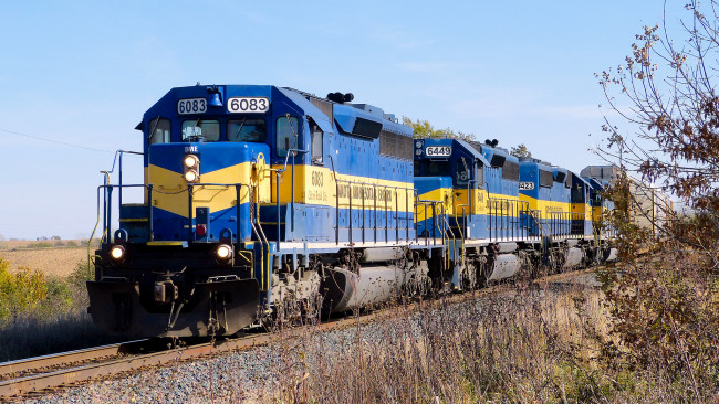 Обои картинки фото техника, поезда, железная, дорога, локомотив, состав