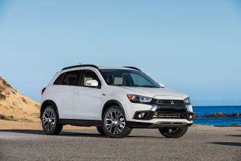 обоя автомобили, mitsubishi, светлый, sport, outlander, 2016, г