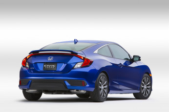 Картинка автомобили honda civic coupe 2016г