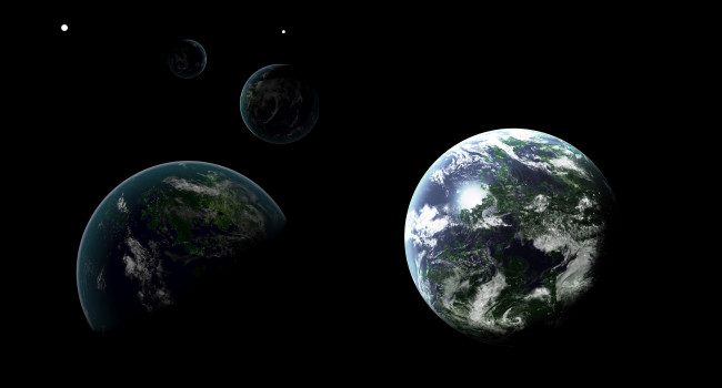 Обои картинки фото космос, арт, лепестка