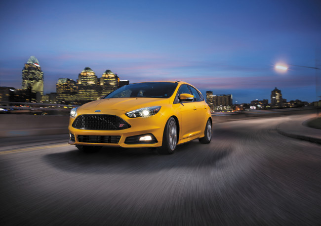 Обои картинки фото автомобили, ford, us-spec, focus, st, 2015, г