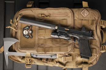 обоя оружие, пистолеты с глушителемглушители, ствол