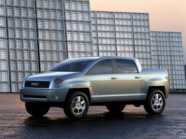 Обои картинки фото gmc terra 4 concept 2002, автомобили, gm-gmc, concept, 2002, terra, 4, gmc