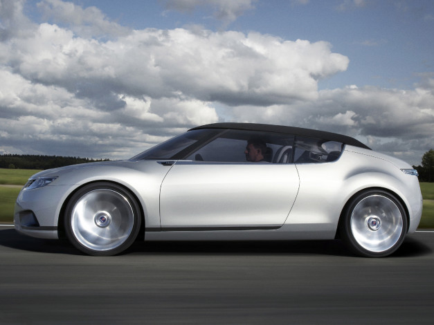 Обои картинки фото saab 9-x air concept 2008, автомобили, saab, 2008, concept, air, 9-x