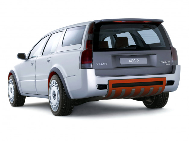 Обои картинки фото volvo acc-2 concept 2002, автомобили, volvo, acc-2, concept, 2002