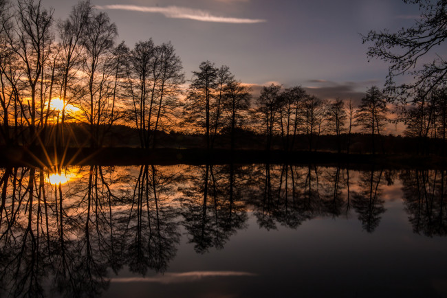 Обои картинки фото природа, восходы, закаты, рассвет