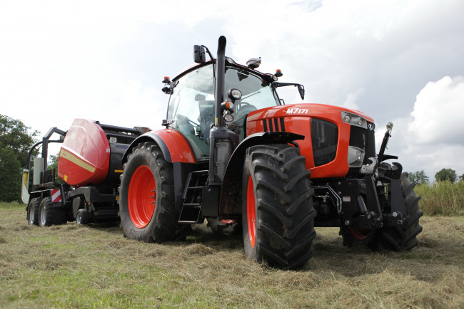 Обои картинки фото техника, тракторы, kubota