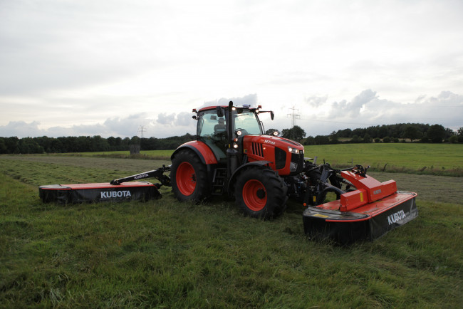 Обои картинки фото техника, тракторы, kubota