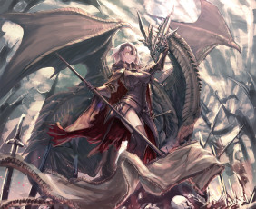 Картинка аниме fate stay+night jeanne alter