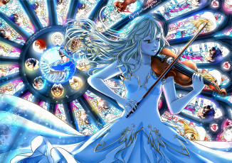 обоя аниме, shigatsu wa kimi no uso, shigatsu, wa, kimi, no, uso