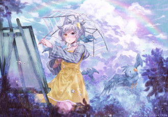 Картинка аниме животные +существа tagme artist