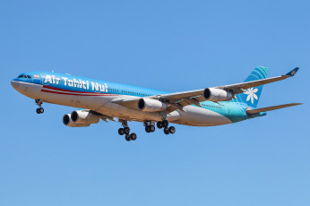 Картинка airbus+a340-300 авиация пассажирские+самолёты авиалайнер