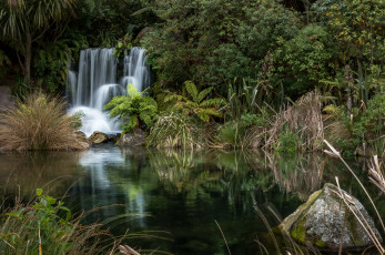 Картинка природа водопады простор