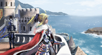 Картинка аниме fate stay+night девушка