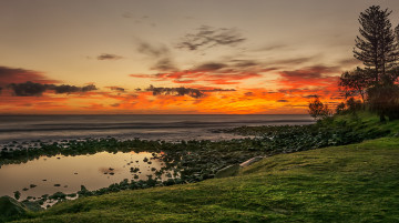 Картинка природа восходы закаты простор