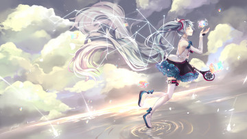 Картинка аниме vocaloid hatsune miku