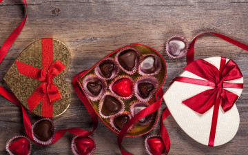 Картинка праздничные день+святого+валентина +сердечки +любовь gift romantic sweet valentine`s day love chocolate heart конфеты