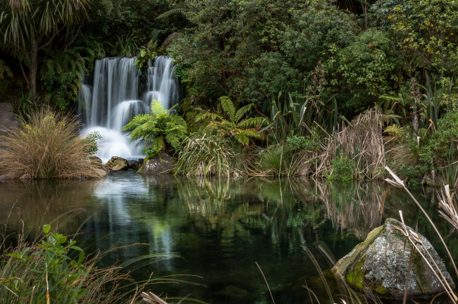 Обои картинки фото природа, водопады, простор