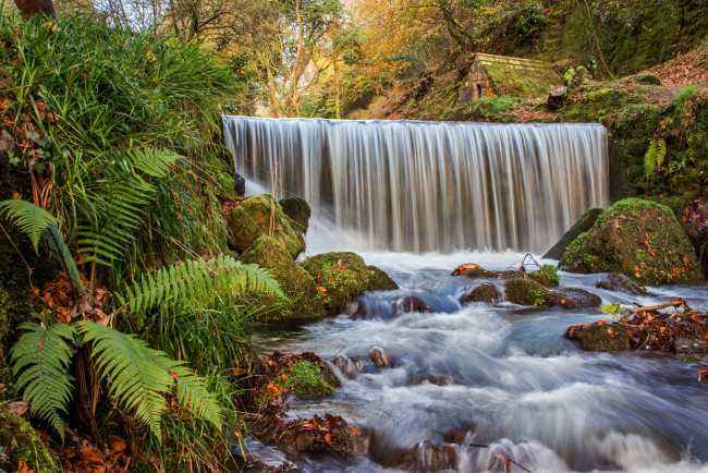 Обои картинки фото природа, водопады, простор