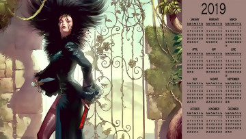 Картинка календари фэнтези женщина